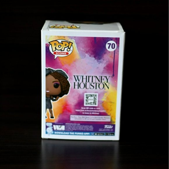 Funko Pop! Icons #70 Whitney Houston Diamond Collection Target Exclusive NEW! - Picture 4 of 7